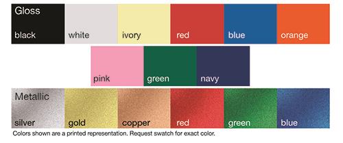 Custom Shadowbox Paperboard Journal w/50 Sheets (8 ½"x 11") - 6