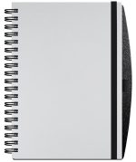 Custom Shadowbox Paperboard Journal w/50 Sheets & Pen (7"x 10") - 1