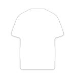 Custom Shirt Shaped NoteKeeper™ Magnet 20 Mil - 1