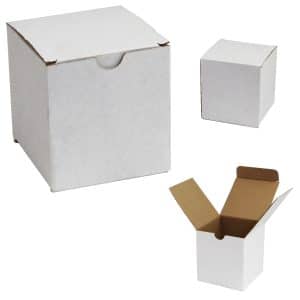 Custom Single Unit White Gift Box