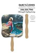 Custom Skinner & Kennedy™ Christ In Gethsemane - Pictorial Fan - 1