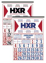 Custom Skinner & Kennedy™ Commercial 12-Sheet Calendar