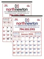 Custom Skinner & Kennedy™ Commercial 12-Sheet Calendar