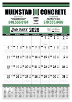 Custom Skinner & Kennedy™ Contractor's 13-Sheet Calendar