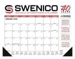 Custom Skinner & Kennedy™ Desk Pad Calendar