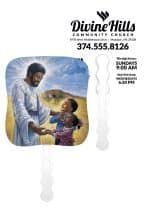 Custom Skinner & Kennedy™ Divine Enlightenment - Pictorial Fan