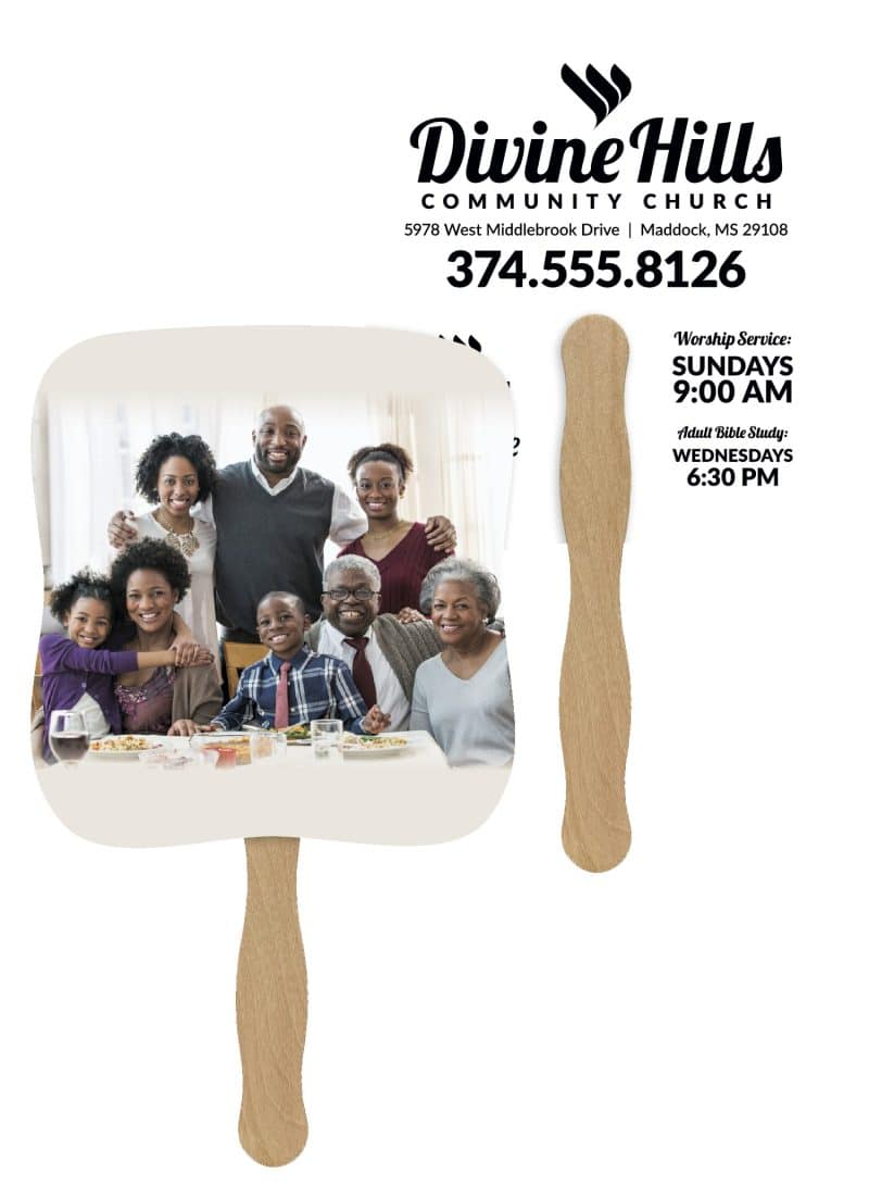 Custom Skinner & Kennedy™ Get Together - Pictorial Fan - 1