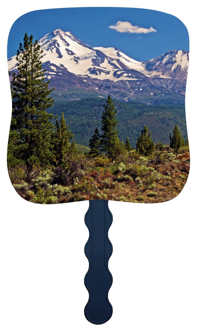 Custom Skinner & Kennedy™ Peak Reflections - Pictorial Fan - 2