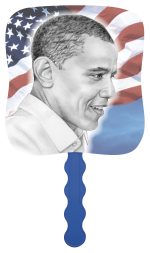 Custom Skinner & Kennedy™ President Barack Obama - Pictorial Fan - 6