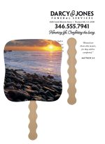Custom Skinner & Kennedy™ Sunset Shore - Pictorial Fan - 1