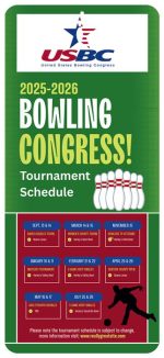 Custom Sports Schedule Cards (4"x 9") - 1