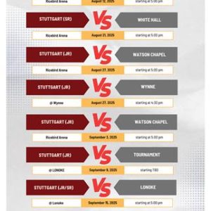 Custom Sports Schedule Cards (4"x 9")