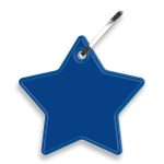 Custom Star Reflective Zipper Pull - 2