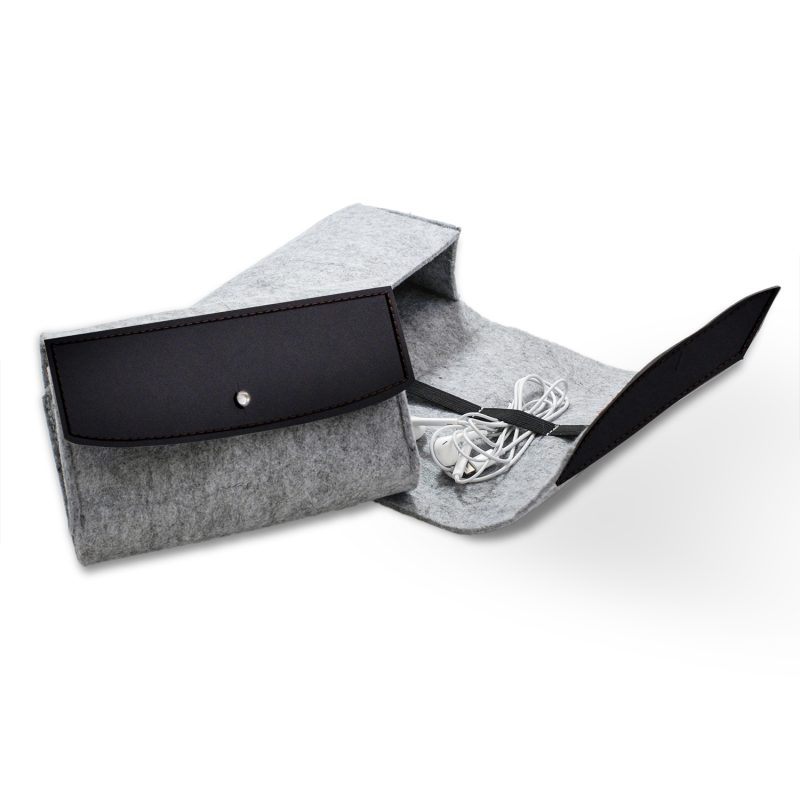 Custom Sustainable Accessories Organizer - Gray - 1