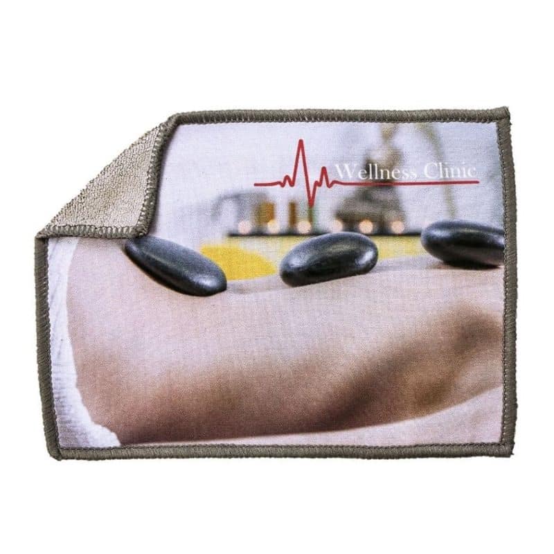Custom Toddy® Gear 5" x 7" The Original Smart Cloth Premium Microfiber Cleaning Cloth - 1