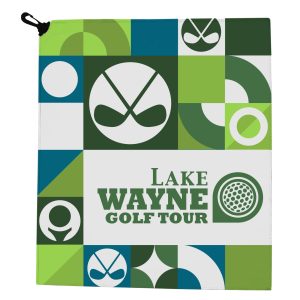 Custom Toddy® Gear Premium Microfiber Golf Towel