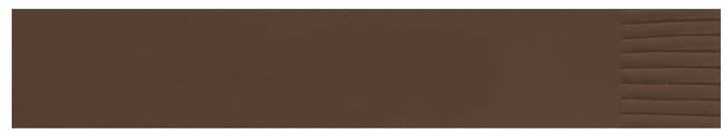 Custom Top Grain Leather Straight Edge Bookmark w/Fringe (Domestic) - 2
