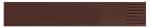 Custom Top Grain Leather Straight Edge Bookmark w/Fringe (Domestic) - 3