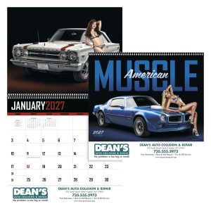Custom Triumph® Calendars American Muscle Calendar