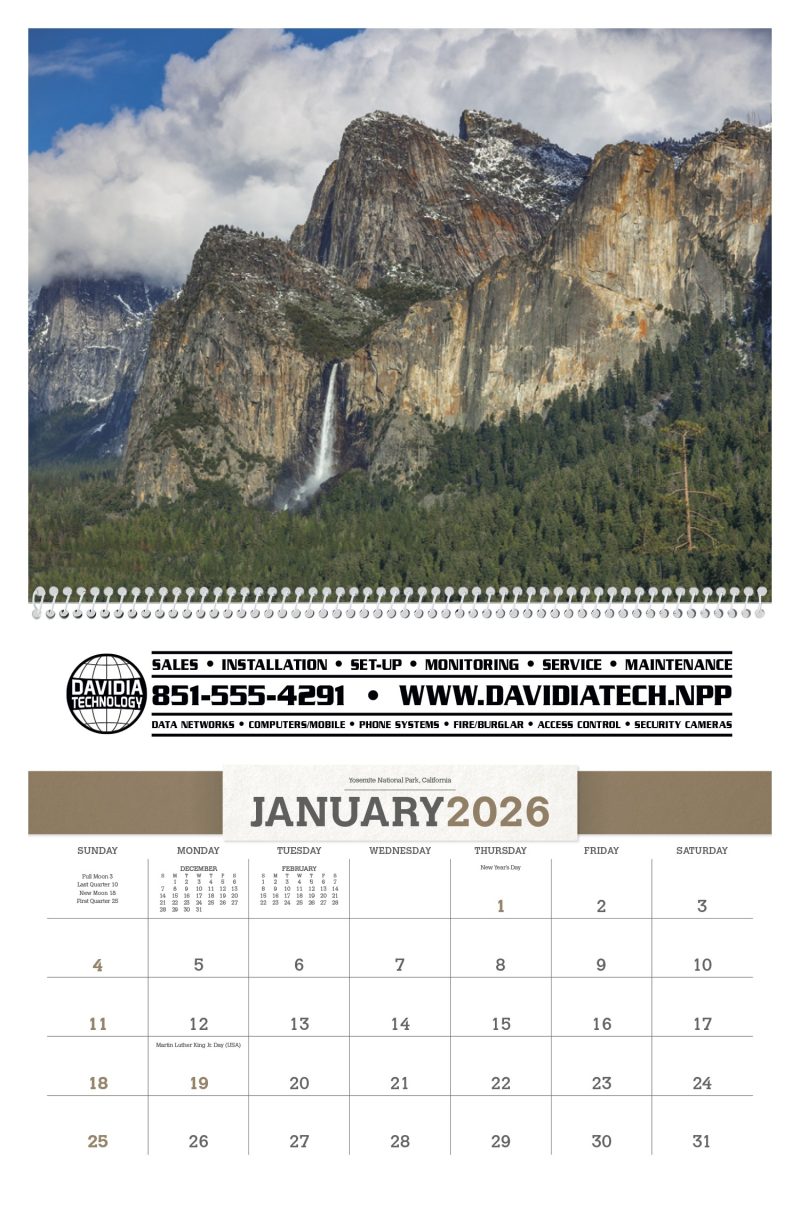 Custom Triumph® Calendars American Splendor Calendar - 3