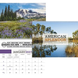 Custom Triumph® Calendars American Splendor Calendar