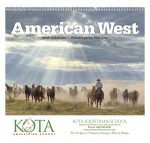 Custom Triumph® Calendars American West by Tim Cox Calendar - 2