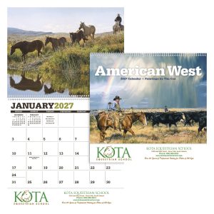 Custom Triumph® Calendars American West by Tim Cox Calendar
