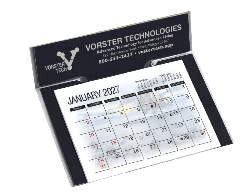 Custom Triumph® Calendars America's Beauty Desk Calendar - 8