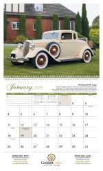 Custom Triumph® Calendars Antique Cars Calendar - 3