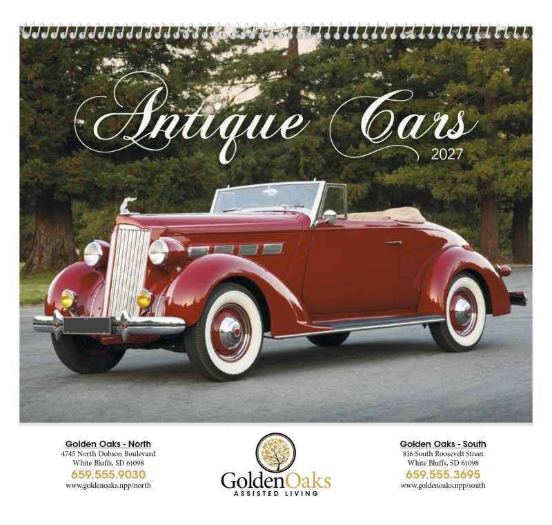 Custom Triumph® Calendars Antique Cars Calendar - 5