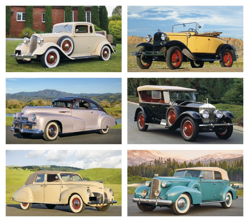 Custom Triumph® Calendars Antique Cars Calendar - 1