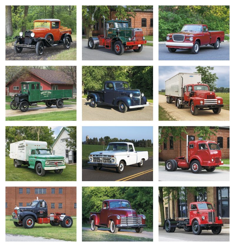 Custom Triumph® Calendars Antique Trucks Calendar - 4