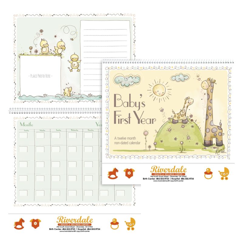Custom Triumph® Calendars Baby's First Year by Rachelle Anne Miller - 1