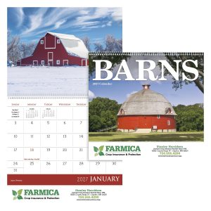 Custom Triumph® Calendars Barns Calendar