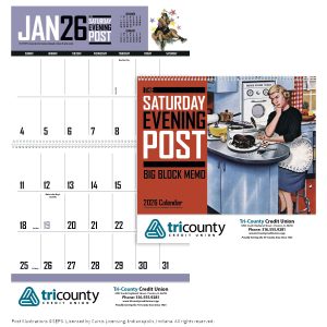 Custom Triumph® Calendars Big Block Memo