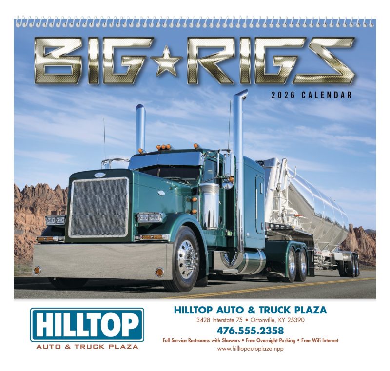 Custom Triumph® Calendars Big Rigs Calendar - 2
