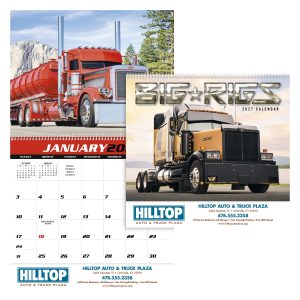 Custom Triumph® Calendars Big Rigs Calendar