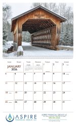 Custom Triumph® Calendars Bridges Calendar - 3