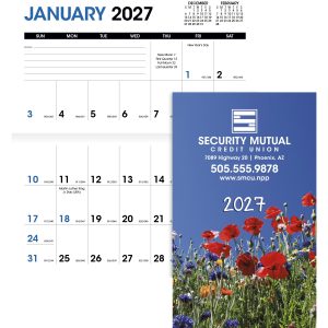 Custom Triumph® Calendars Colorful Impressions Monthly Pocket Planner