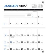 Custom Triumph® Calendars Colorful Impressions Monthly Pocket Planner - 8