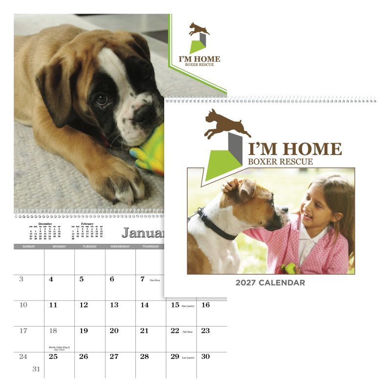 Custom Triumph® Calendars Custom Single Image Appointment Calendar
