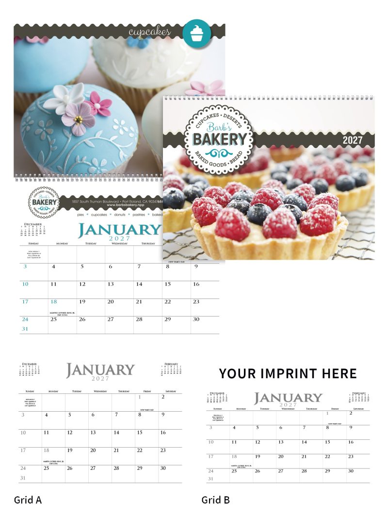 Custom Triumph® Calendars Executive Small Quantity Appointment Calendar