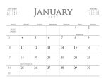 Custom Triumph® Calendars Executive Small Quantity Appointment Calendar - 9