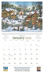 Custom Triumph® Calendars Folk Art Calendar - 3