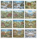Custom Triumph® Calendars Folk Art Calendar - 4