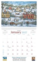 Custom Triumph® Calendars Folk Art Calendar - 6