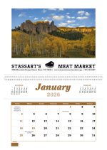 Custom Triumph® Calendars Home Cooking Guide Pocket Calendar - 3
