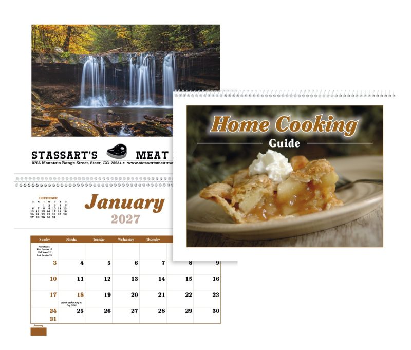 Custom Triumph® Calendars Home Cooking Guide Pocket Calendar
