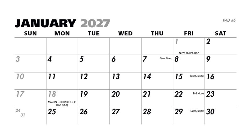 Custom Triumph® Calendars Legacy Calendar - 9