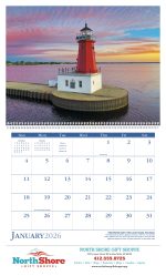 Custom Triumph® Calendars Lighthouses Calendar - 3